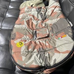 Brand NEW never used limited edition Bugaboo x DIESEL stroller bassinet blanket